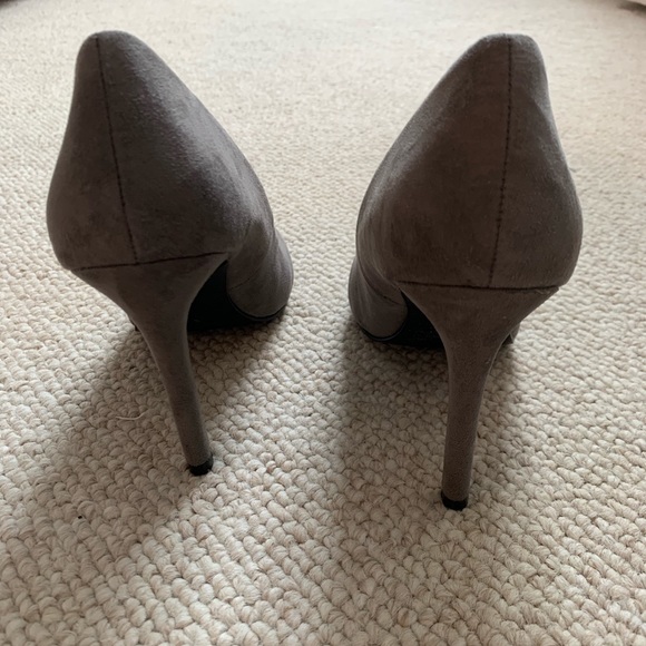 Gray Forever 21 Heels - Picture 3 of 6